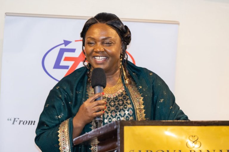 Pastor Dorcas Rigathi at the event