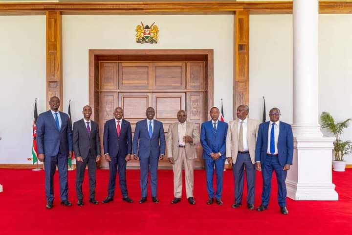 President William Ruto yesterday held a consultative meeting with Nyeri County Members of Parliament.
