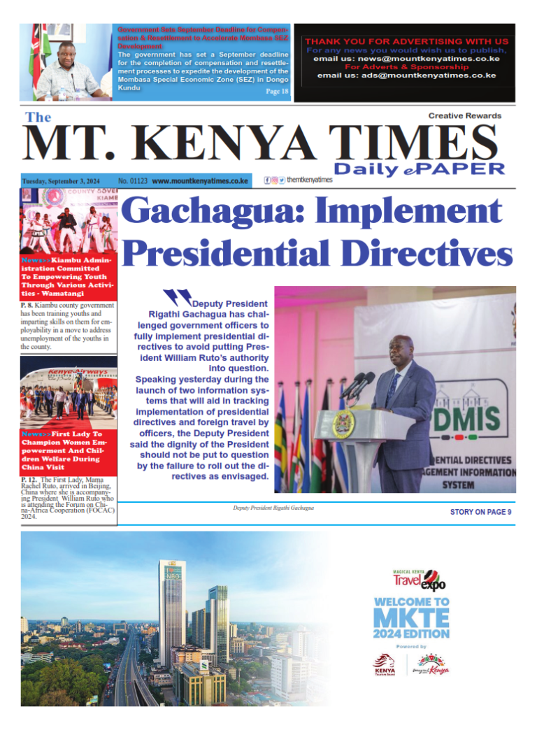 September 3, 2024 Mt Kenya Times ePAPER_001