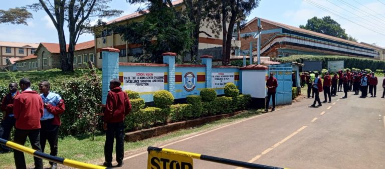 Tension As Some Students Engage In Fierce Battle At Nyeri High School