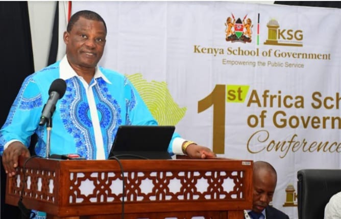 Cabinet Secretary Justin Muturi