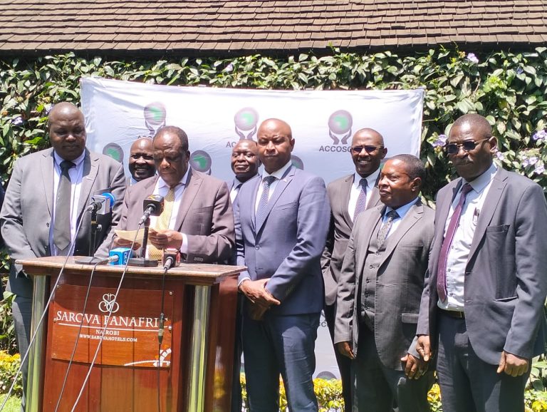 Cabinet Secretary for the Ministry of Cooperatives and Micro, Small, and Medium Enterprises (MSMEs) Development, Wycliffe Oparanya