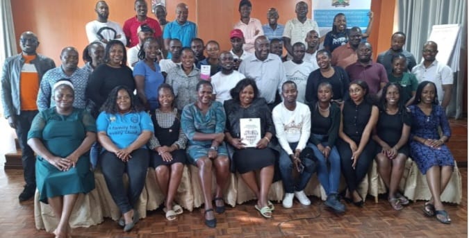Journalists and other stakeholders who took part in the training