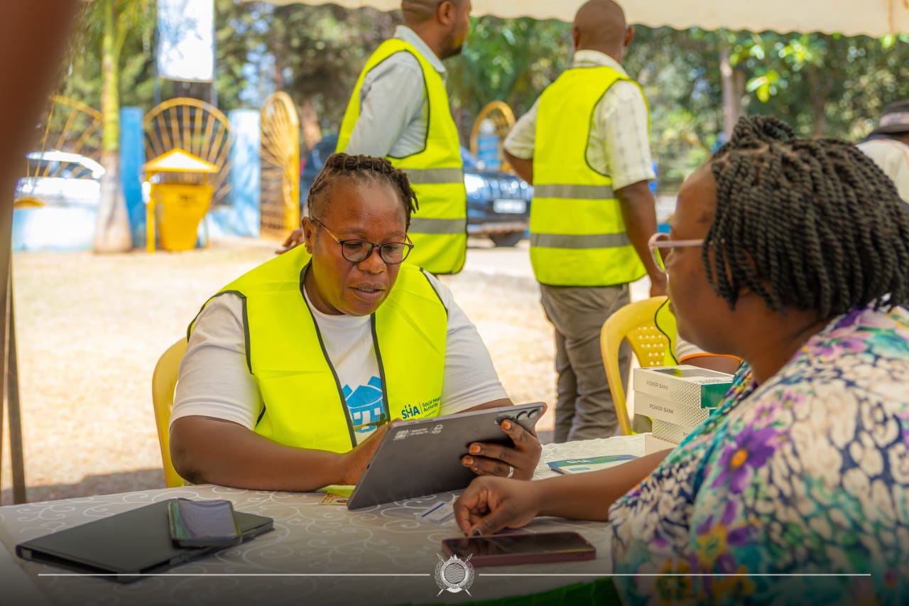Official rollout of Social Health Authority registration in Tharaka-Nithi County.
