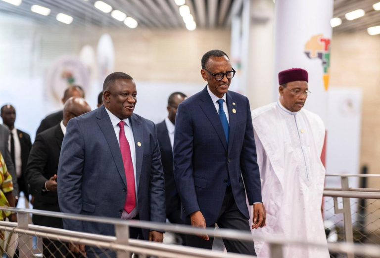 Salim Mvurya alongside African leaders, including Rwanda’s President Paul Kagame and Ghana’s President Nana Akufo-Addo