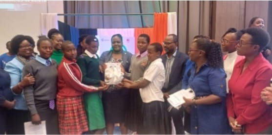 Some of the stakeholders during the launch of the Situational Analysis Report on the status of Teenage pregnancy.