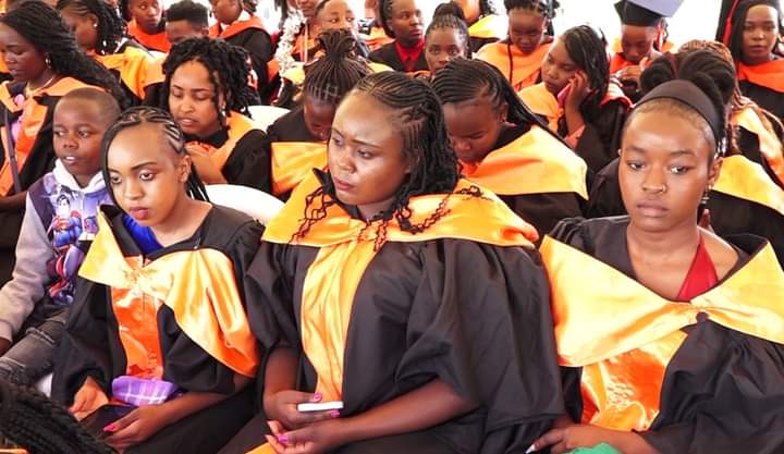 Some of those who graduated last Friday