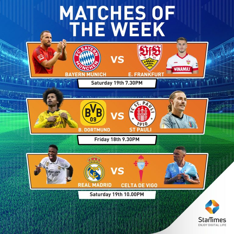 StarTimes Delivers Non-Stop Football Action, Will Ronaldo Dazzle This Weekend