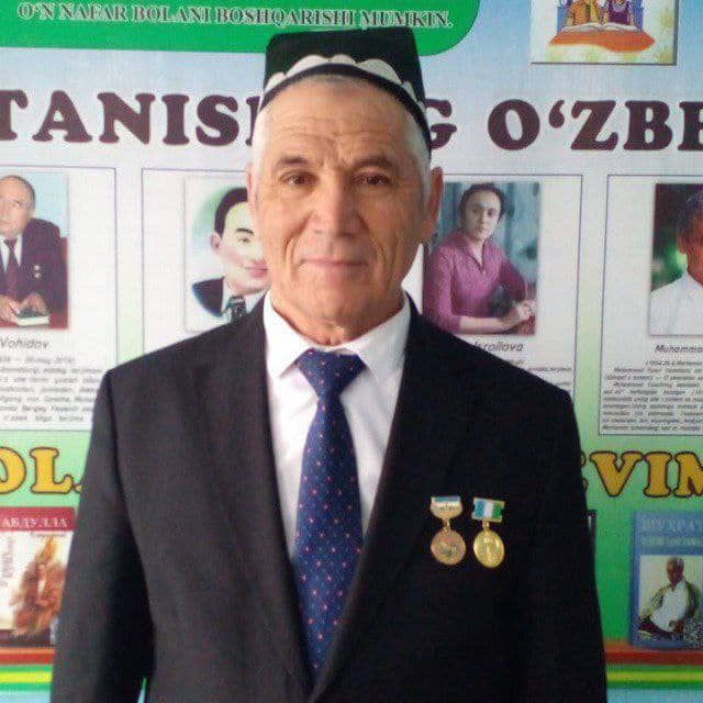 Teacher Nematilla Gaybullayev