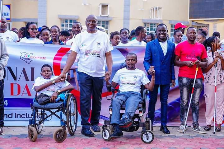 Yesterday, Mount Kenya University main campus in Thika joined the world in celebrating White Cane Day