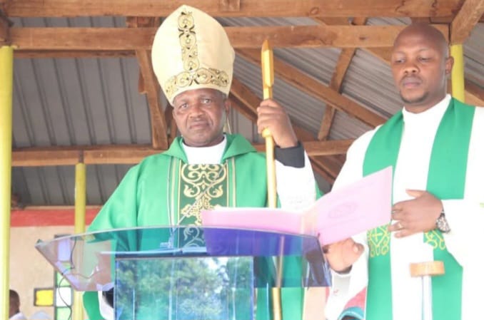 Bishop James Maria Wainaina of the Catholic Diocese of Murang’a