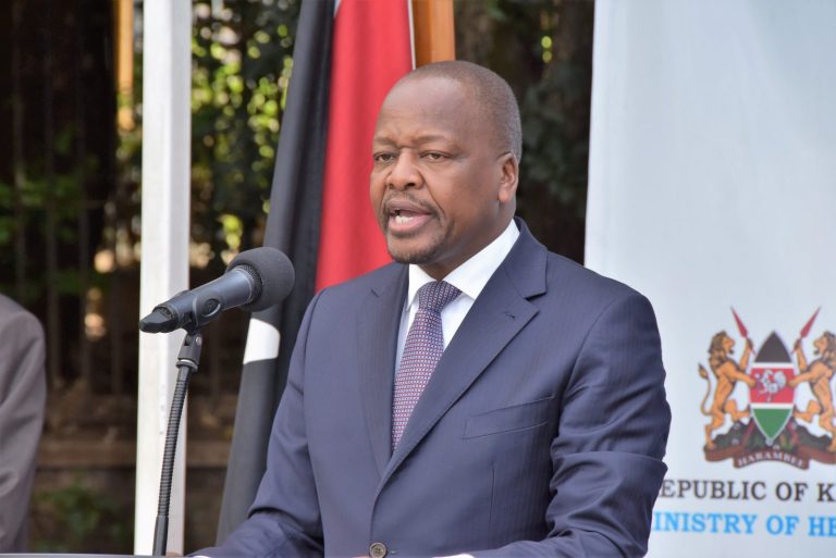 Former Cabinet Secretary for Health, Mutahi Kagwe
