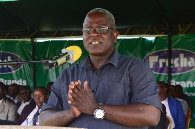 James Ringera Githunguri Sub-County ACC 1 speaking in Githunguri.