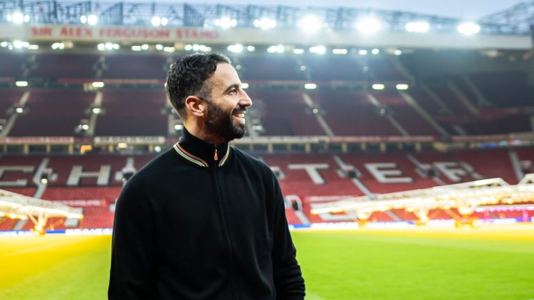 Manchester United head coach Ruben Amorim