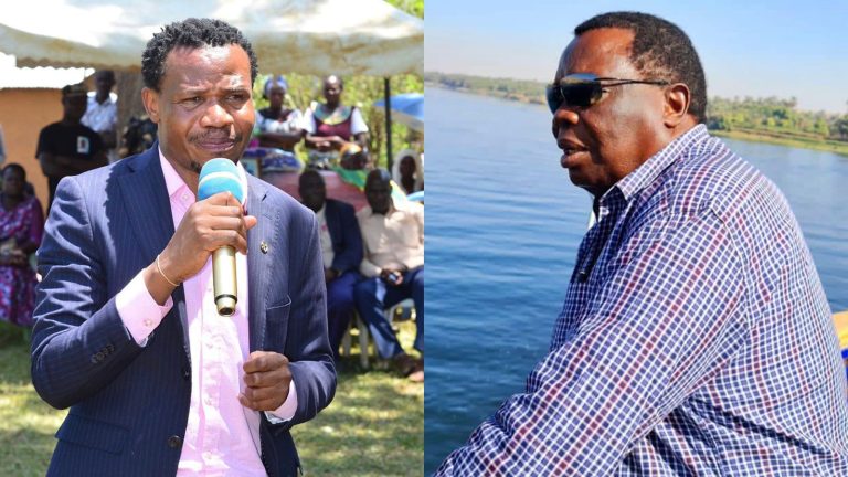 Mumias East MP Peter Salasya and COTU Secretary General Francis Atwoli