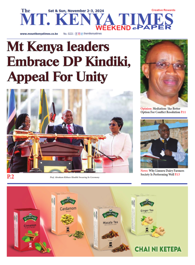 November 2-3, 2024 Mt Kenya Times ePAPER_001