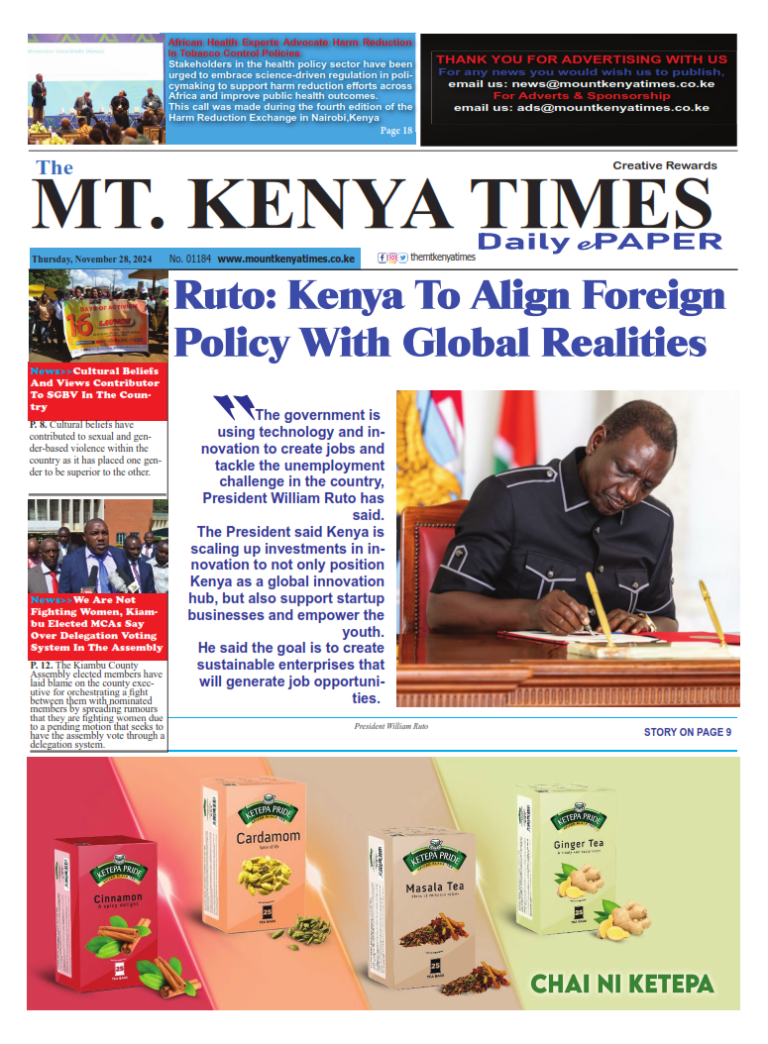 November 28, 2024 Mt Kenya Times ePAPER_001