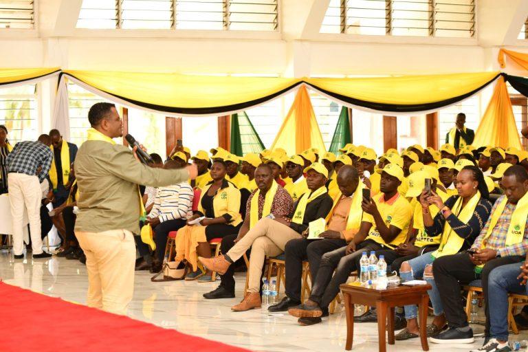 UDA Party took its fourth round of the Comrades Chapter to Kisumu City