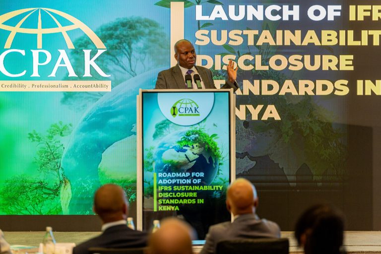 ICPAK Launches Pathway to Enhanced Sustainability Reporting under IFRS Standards