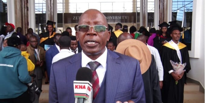 Zetech UniversityVice Chancellor Prof Njenga Munene