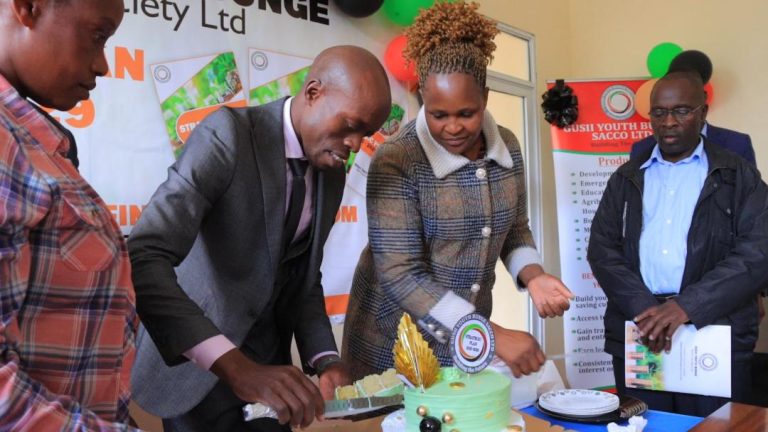 Dr. Moronya Asha Hezbon, the Chairperson of the Gusii Youth Bunge Sacco and County Executive in charge of Trade