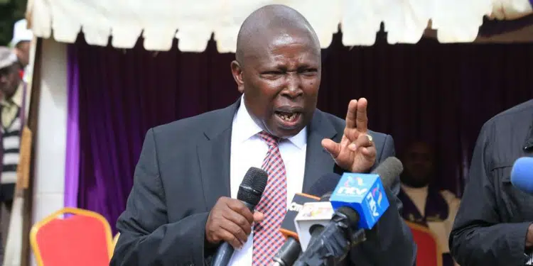 Former cabinet minister and Starehe MP Maina Kamande