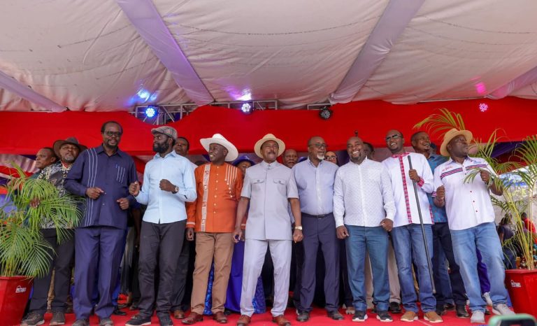Kalonzo Hosts Opposition Leaders, Hundreds Of Supporters At His Tseikuru Home (1)