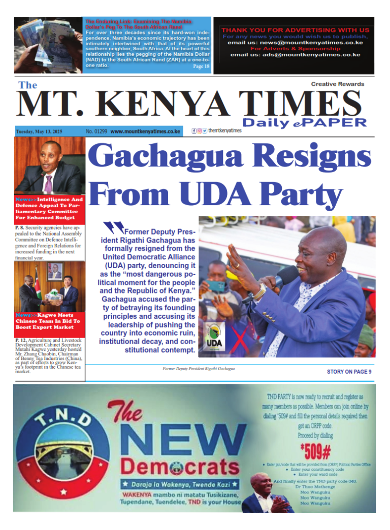 May 13, 2025 Mt Kenya Times ePAPER_001