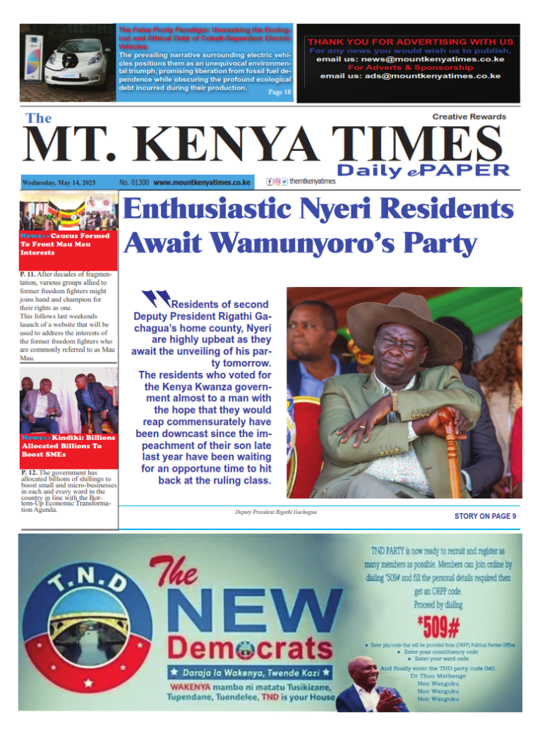 May 14, 2025 Mt Kenya Times ePAPER_001
