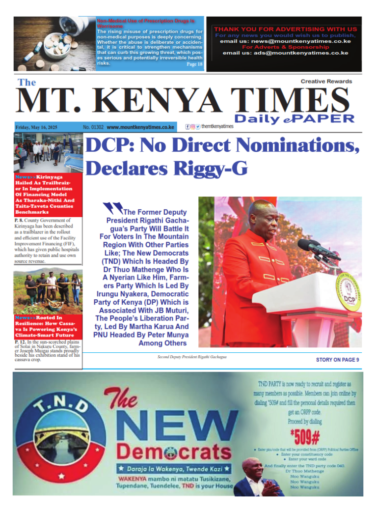 May 16, 2025 Mt Kenya Times ePAPER_001