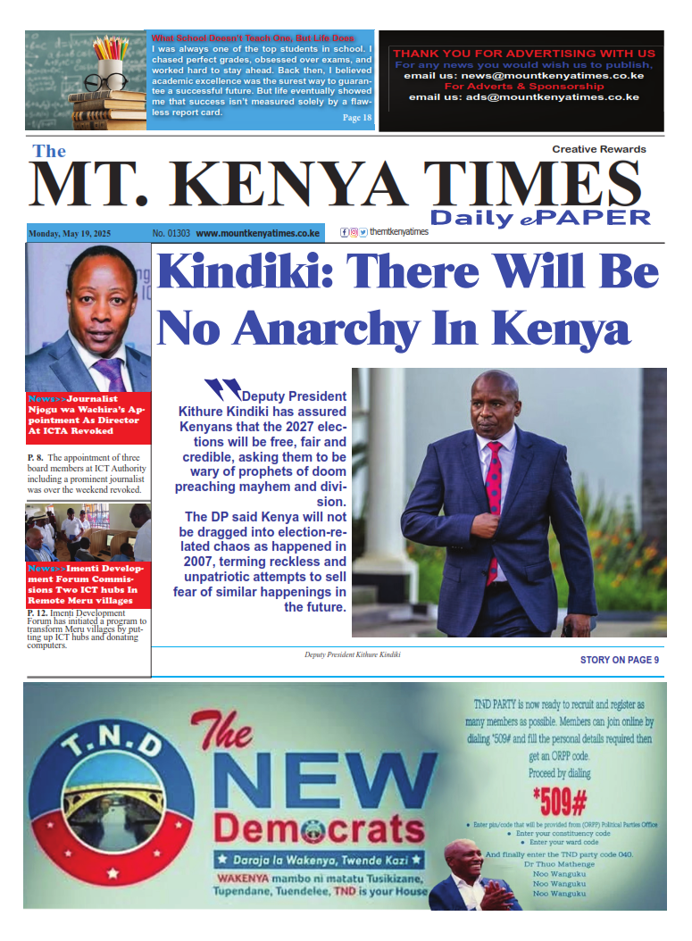May 19, 2025 Mt Kenya Times ePAPER_001