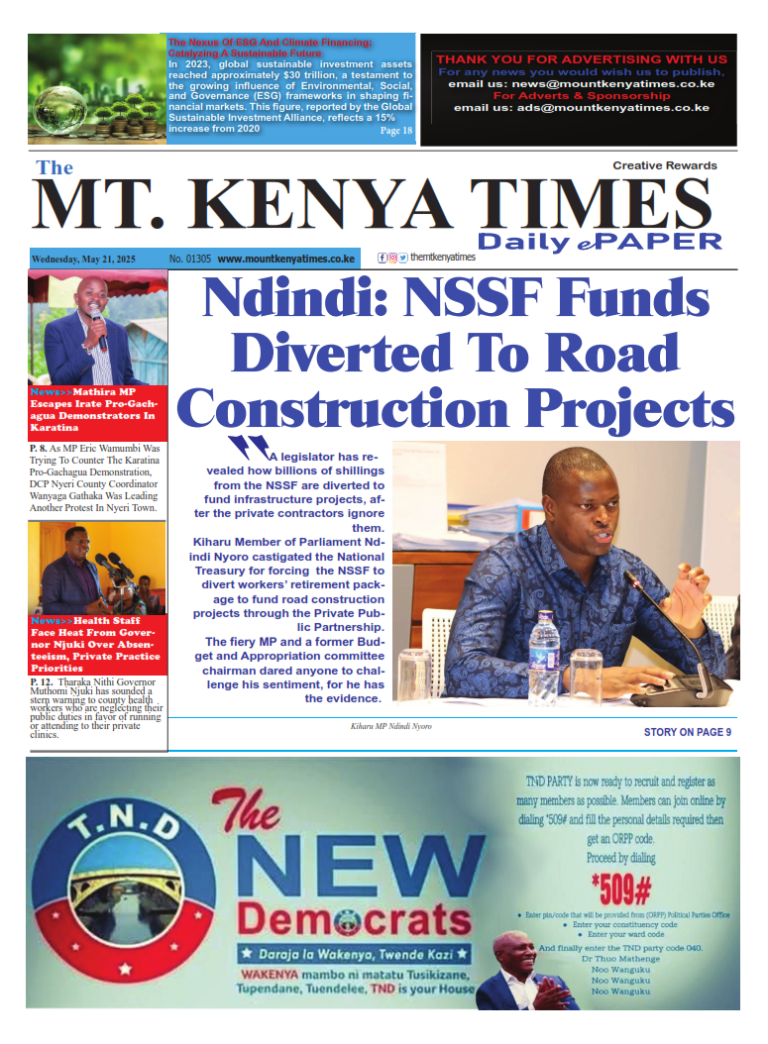May 21, 2025 Mt Kenya Times ePAPER_001