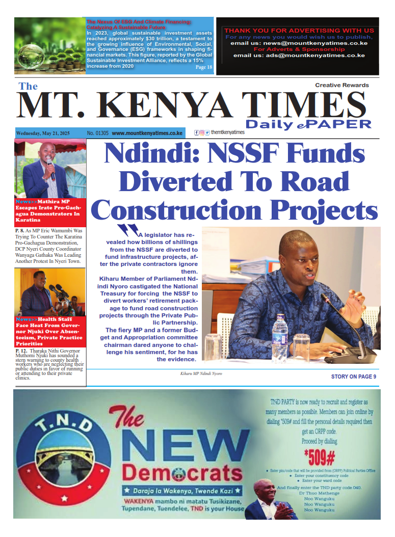 May 21, 2025 Mt Kenya Times ePAPER_001