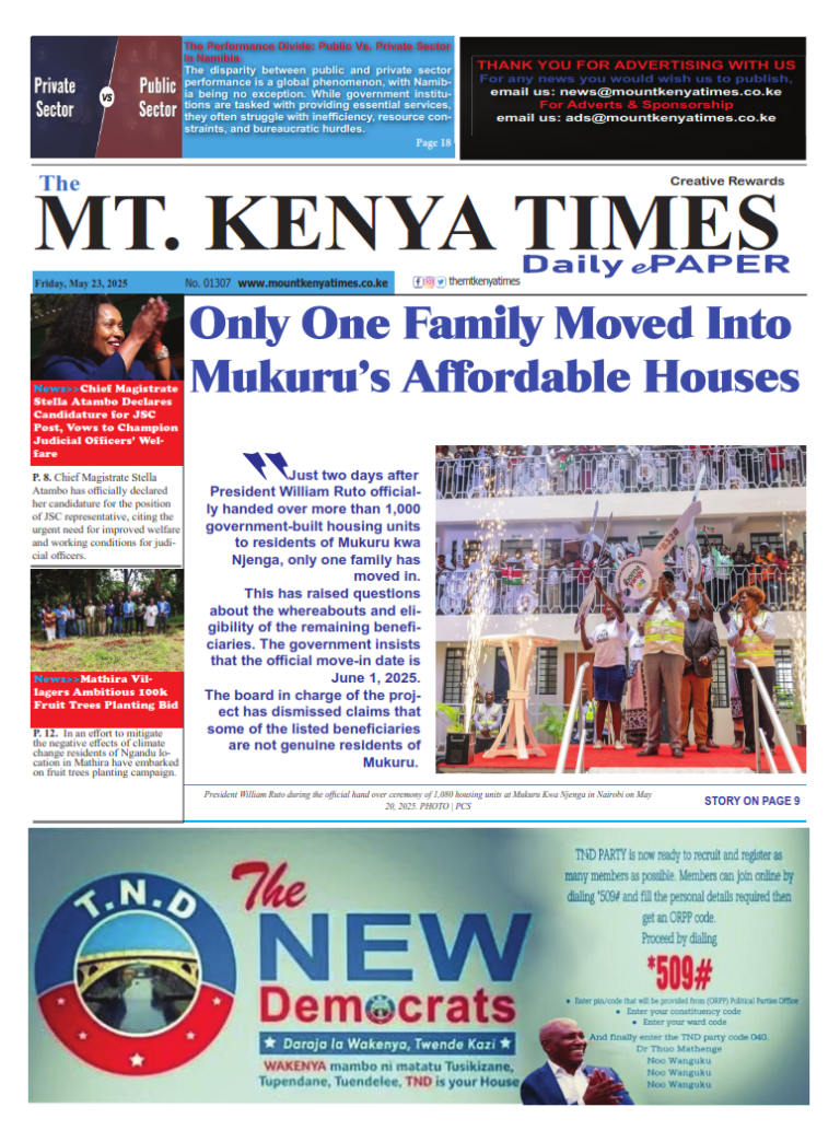 May 23, 2025 Mt Kenya Times ePAPER_001
