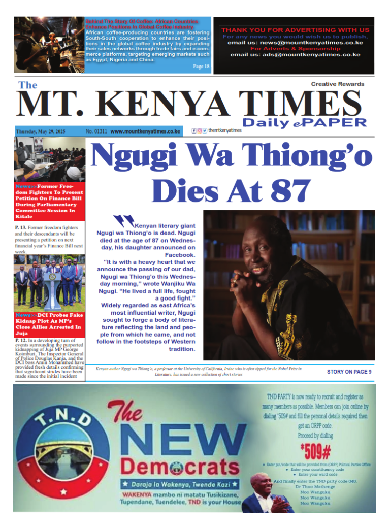 May 29, 2025 Mt Kenya Times ePAPER_001