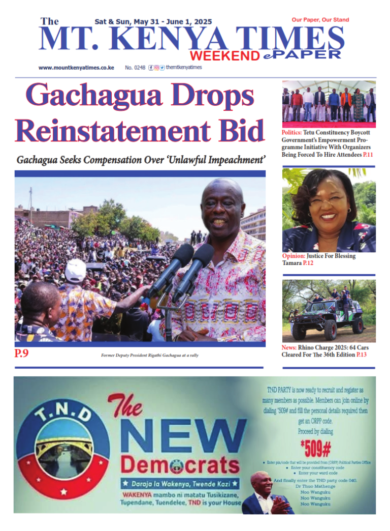 May 31- June 1, 2025 Mt Kenya Times ePAPER_001