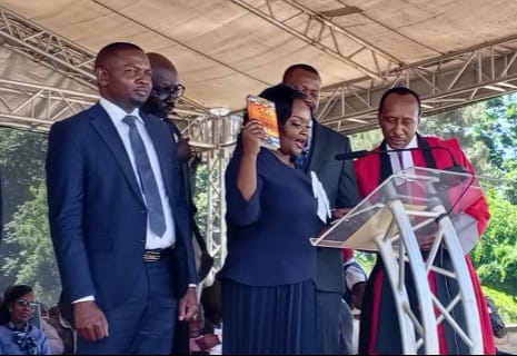 Meru Deputy Governor Linda Kiome Takes Oath Of Office