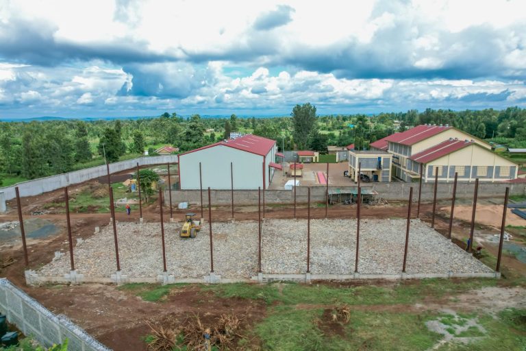 Ongoing Construction of a state of art Coffee Warehouse by Kirinyaga County Government that it set to transform Kirinyaga Cooperative Union operations.