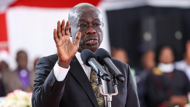 Rigathi Gachagua, the second Deputy President