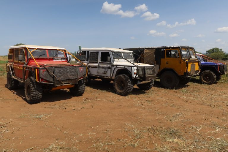Some of the vehicles that will be taking part in this year's competition.