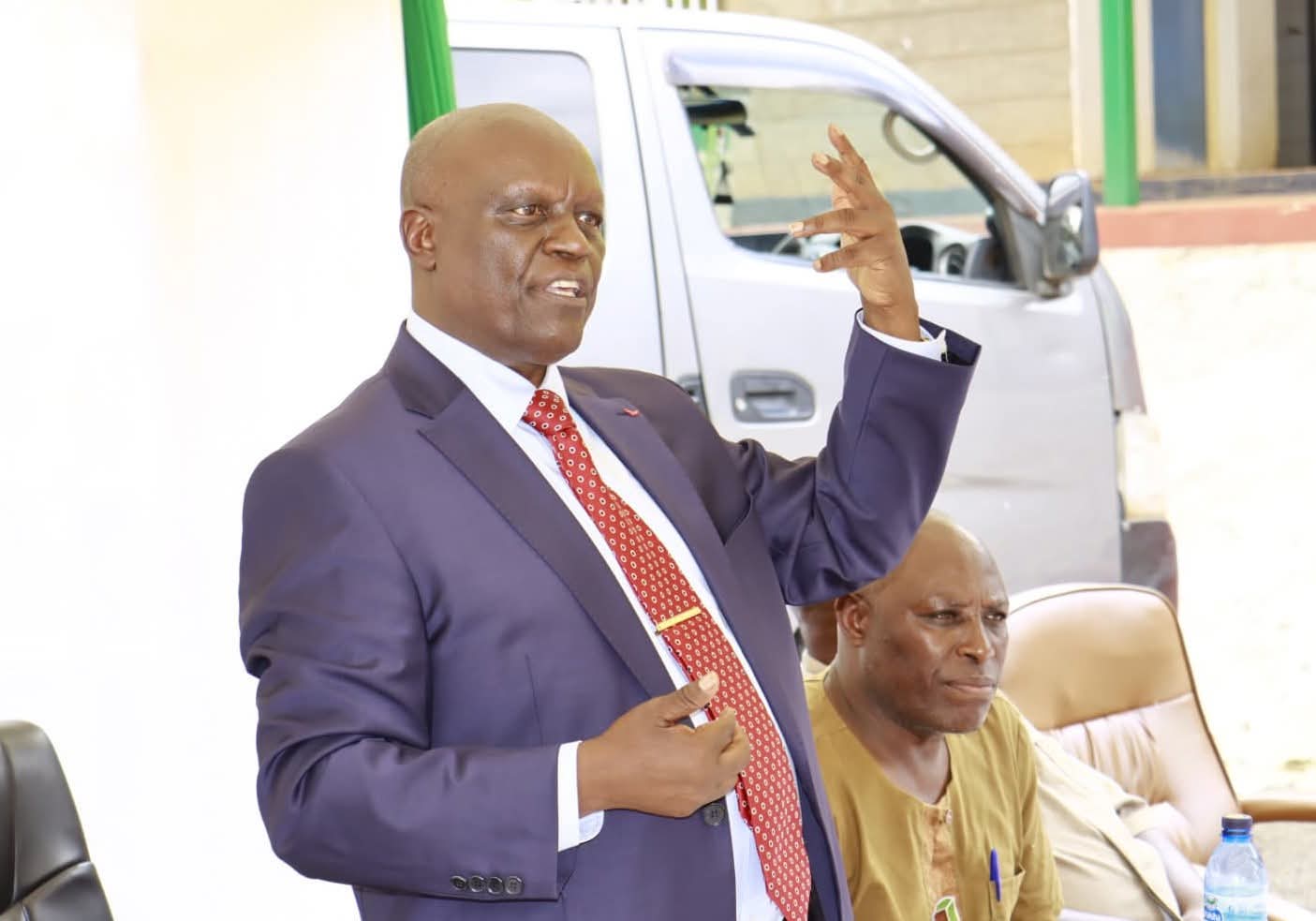 The chairman of KTDA holdings Chege Kirundi
