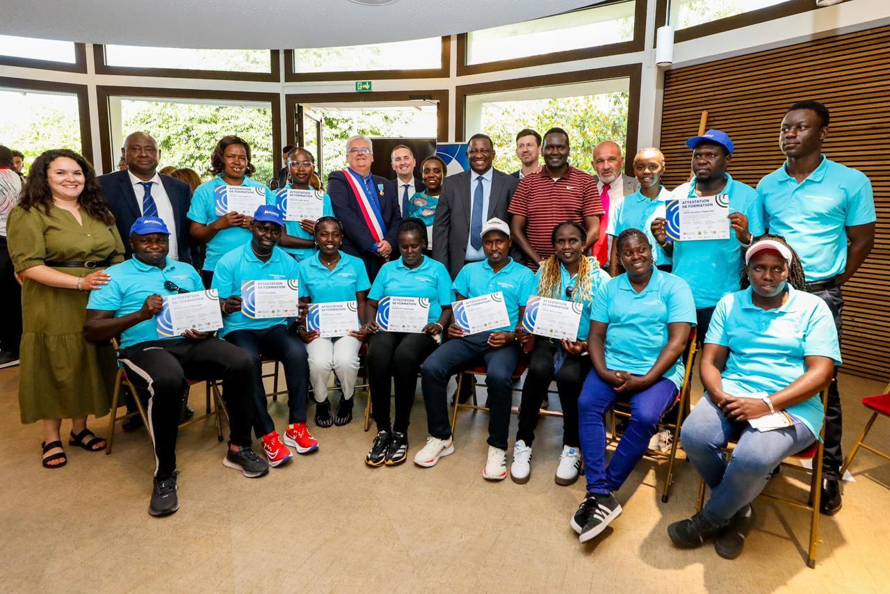 France-Kenya Sports Exchange Sees 12 Coaches Return Home with Advanced Skills