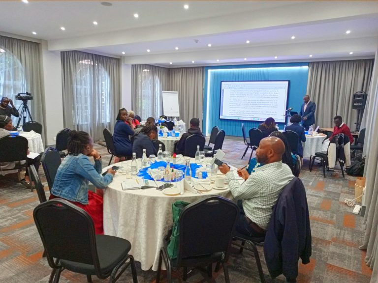 Attendees are representatives from several non-governmental organizations and the media in picture