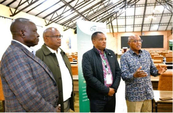 Daniel Marube, CEO CAK; Thomas Gachie, CEO CoopTech; McCloud Malonza