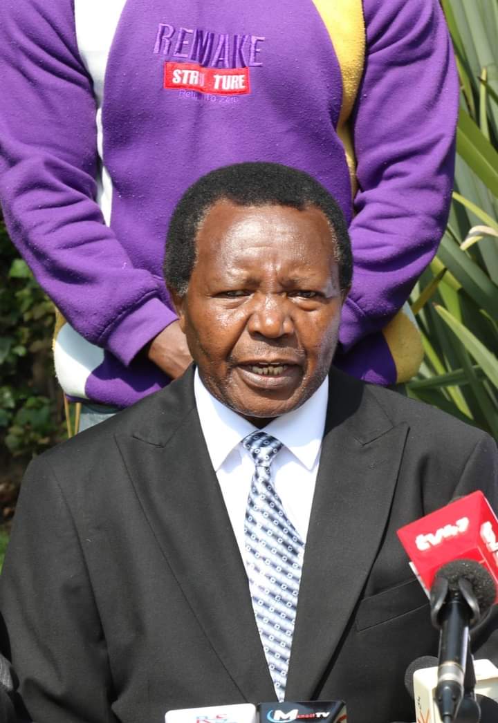 Former Kenya Civil Servants Union Secretary General and US-based human rights advocate Dr Isaac Newton Kinity