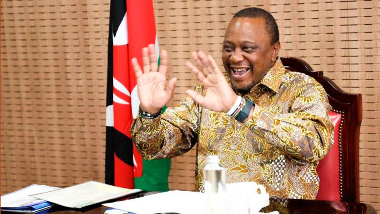Former President Uhuru Kenyatta