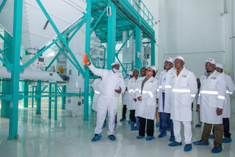 Inside the ultramodern milling facility