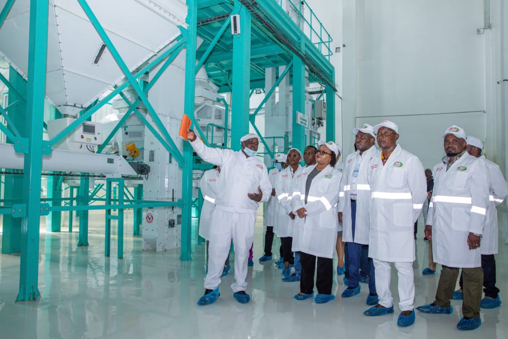 Inside the ultramodern milling facility