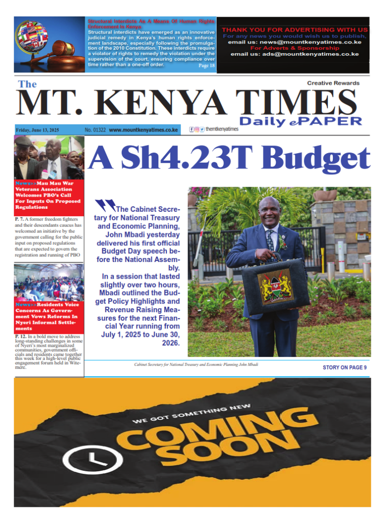 June 13, 2025 Mt Kenya Times ePAPER_001