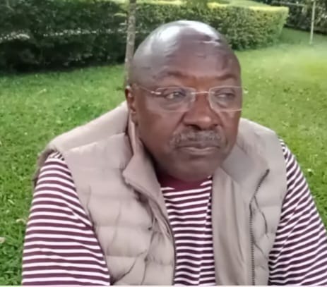 Othaya MP Wambugu Wainaina during the press briefing on Friday.